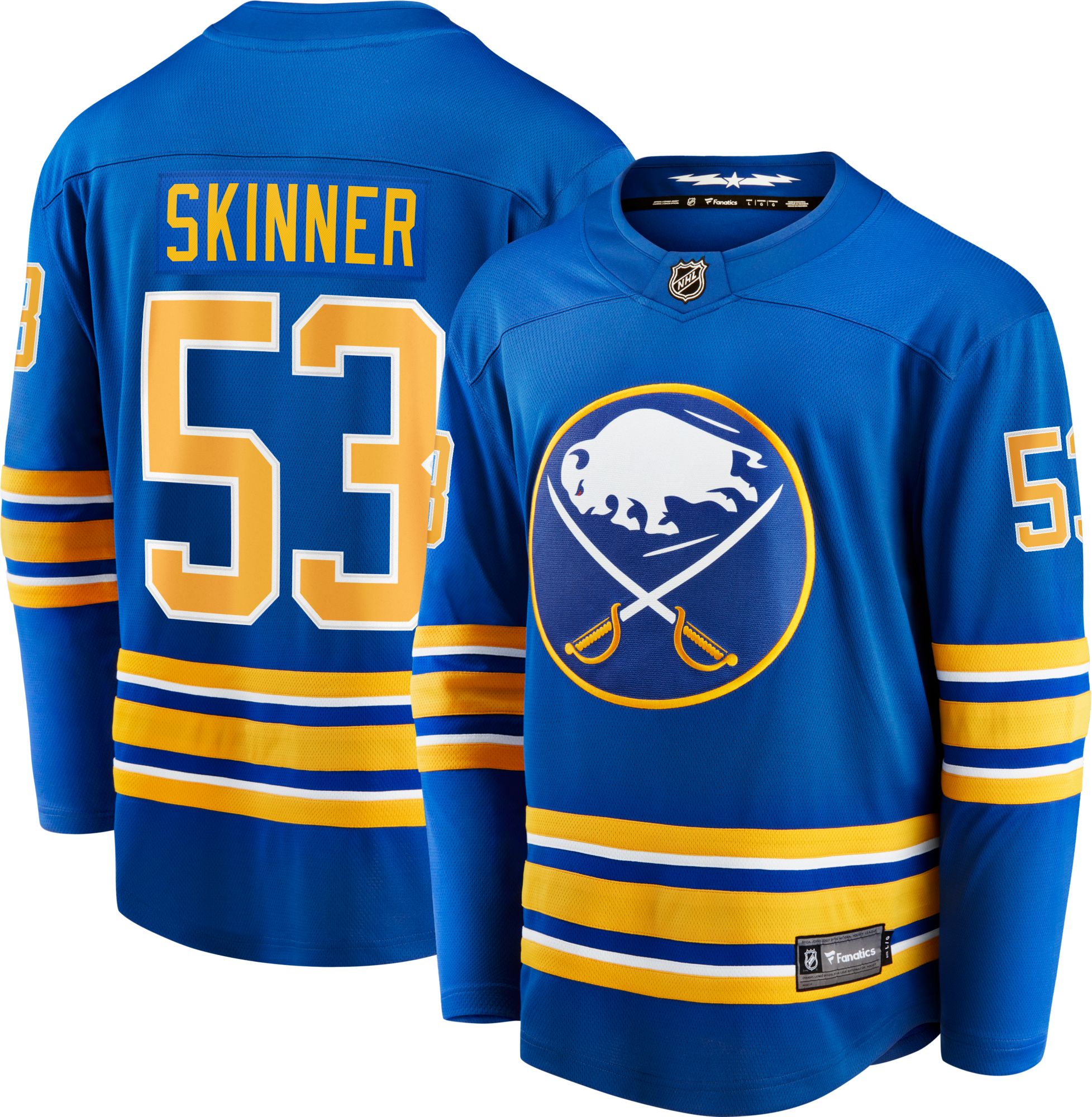 Adidas Buffalo Sabres No53 Jeff Skinner White Road Authentic Youth Stitched NHL Jersey