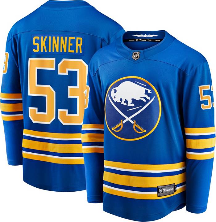 Fanatics NHL Men's Buffalo Jeff Skinner #53 Breakaway Home Replica Jersey - S (Small)