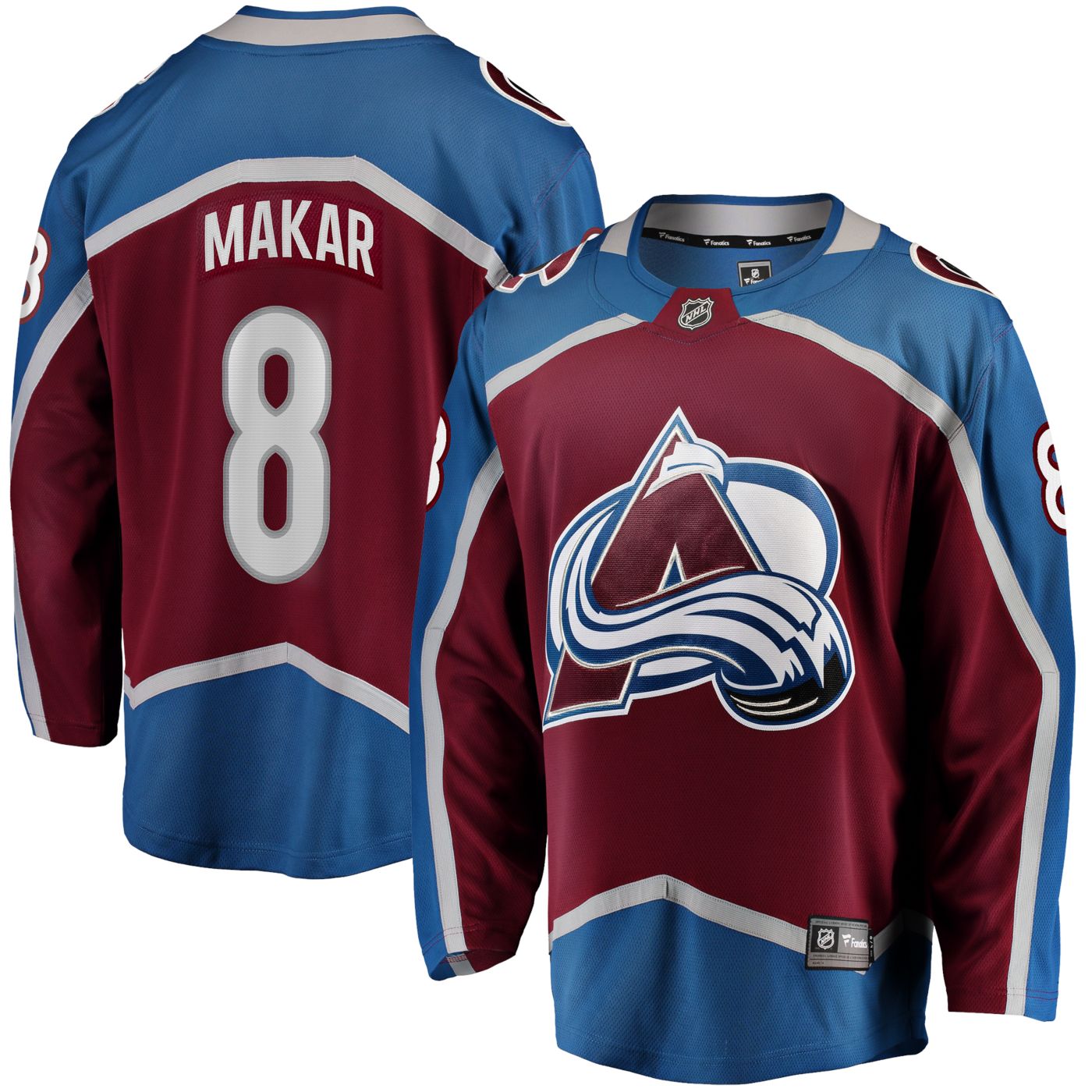 Cale Makar Colorado Avalanche Stanley Cup Champion deals Jersey #8 Size XL