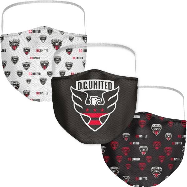 DC United 3-Pack Face Coverings product image