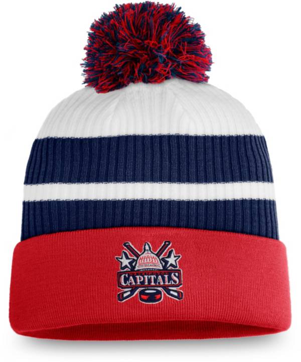 Nhl Men S Washington Capitals Red Special Edition Knit Pom Beanie Dick S Sporting Goods