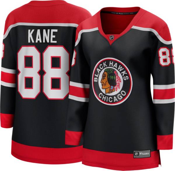 NHL Women's Chicago Blackhawks Patrick Kane #88 Special Edition Black Replica Jersey