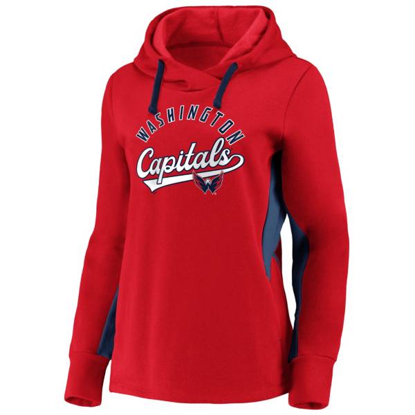 NHL Women's Washington Capitals Gameday Arch Red Pullover Sweatshirt product image