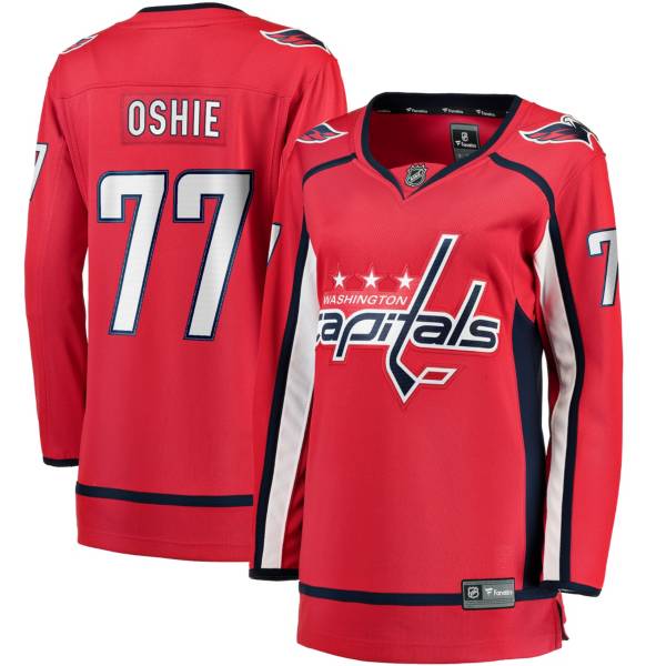 NHL Women's Washington Capitals T.J. Oshie #77 Breakaway Home Replica Jersey