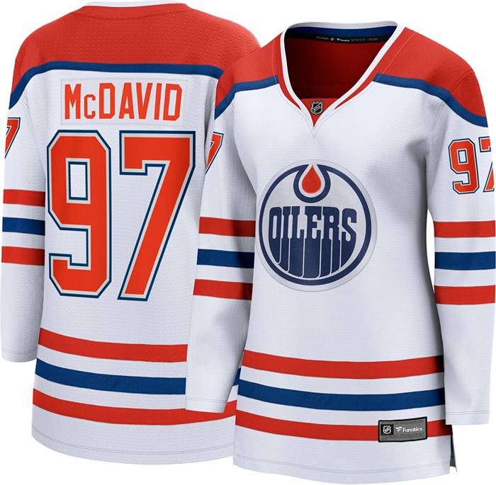 Official women's Edmonton Oilers Connor McDavid Fanatics Branded