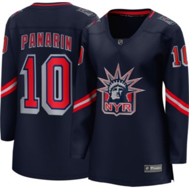 sorry, NHL Women's New York Rangers Artemi Panarin #10 Special Edition Blue Replica Jersey is currently out of stock