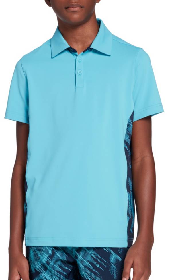 Prince Boys' Fashion Printed Golf Polo