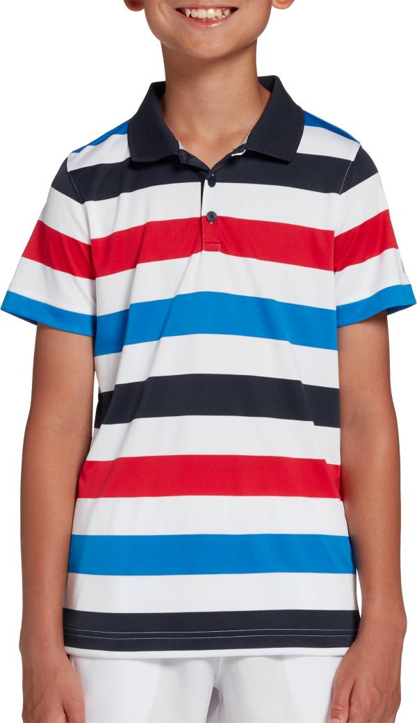 Prince Boys' USA Stripe Polo