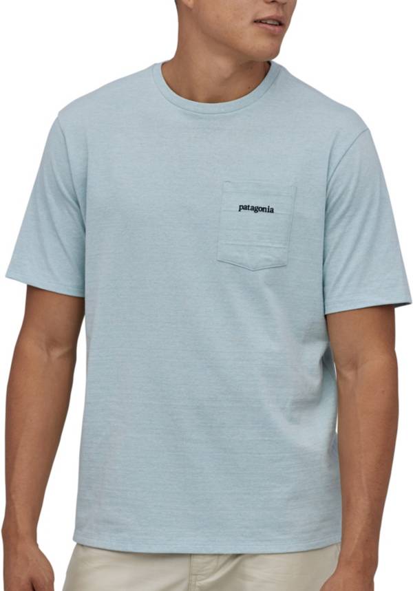 Patagonia Men's Line Logo Ridge Pocket Responsibili-Tee Short Sleeve T-Shirt