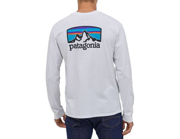Patagonia Men's Fitz Roy Horizons Responsibili-Tee Long Sleeve Graphic ...