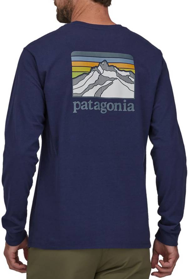 Patagonia Men's Line Logo Ridge Responsbilit-Tee Long Sleeve T-Shirt product image