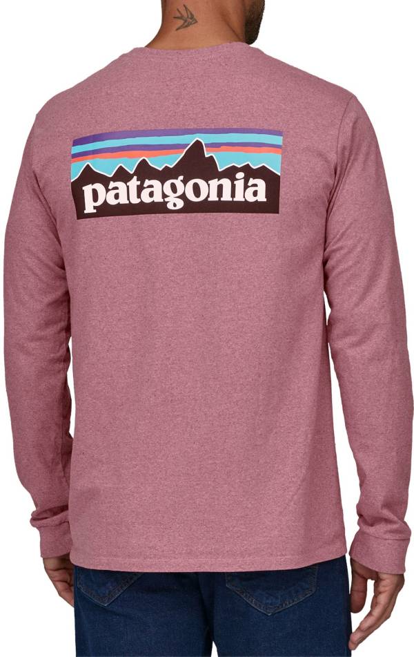 Patagonia Men's Logo Responsibili-Tee Long Sleeve Shirt Dick's Sporting Goods