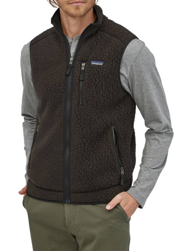 patagonia men's retro pile fleece vest