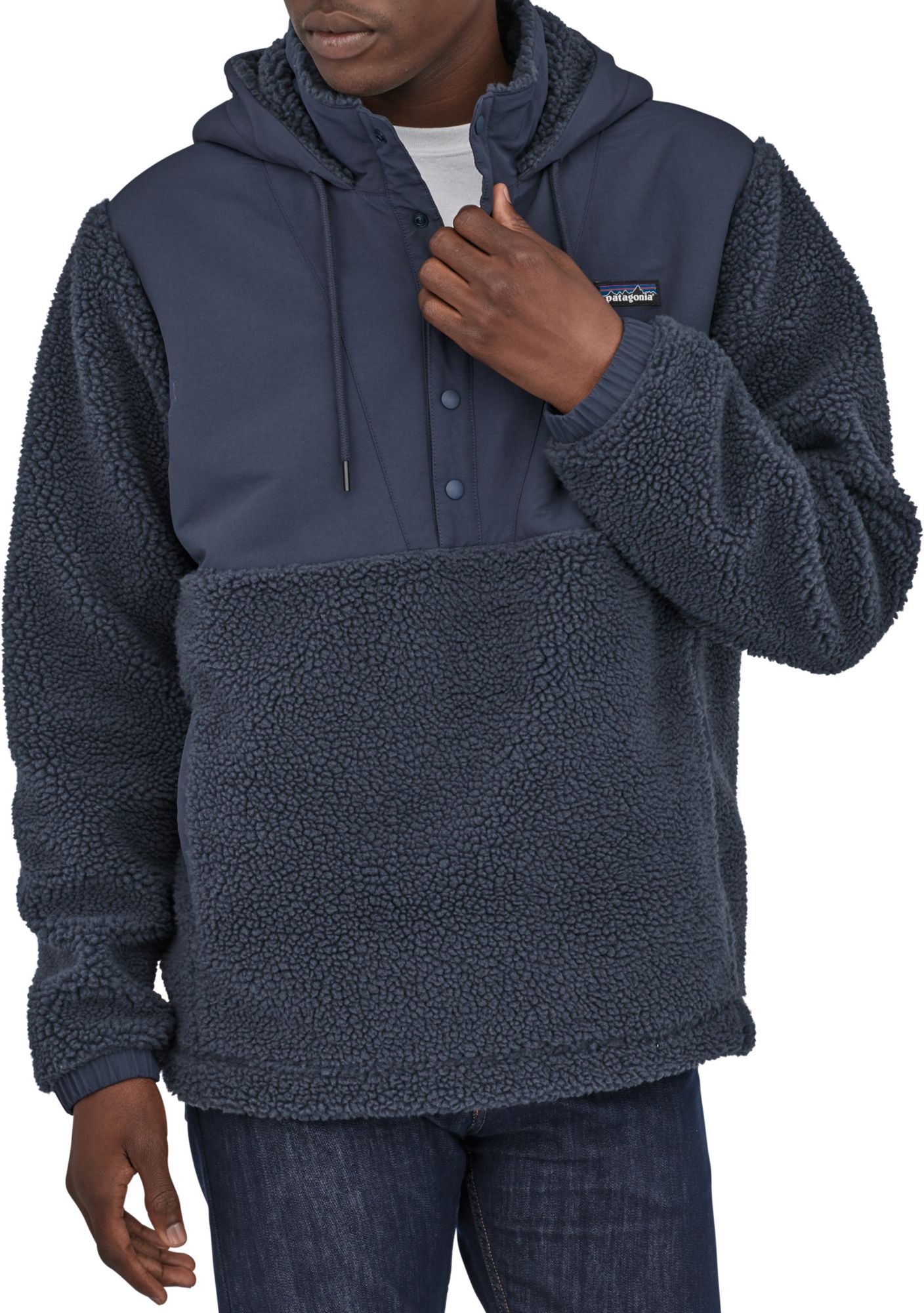 patagonia men's fleece hoodie