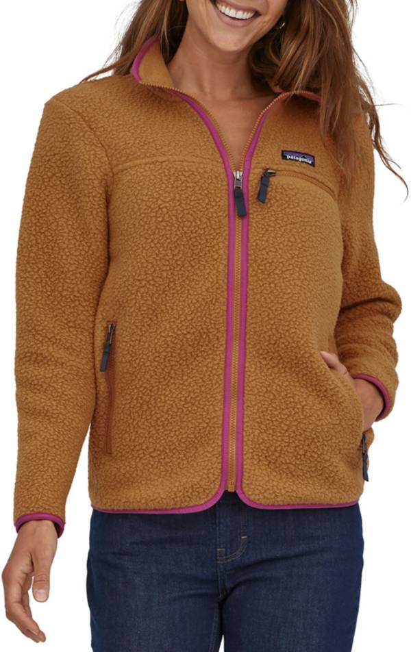 Patagonia Fuzzy Jacket Coat Womens Pelage size large LCream Faux Fur Full  Zip - $72 - From Amanda