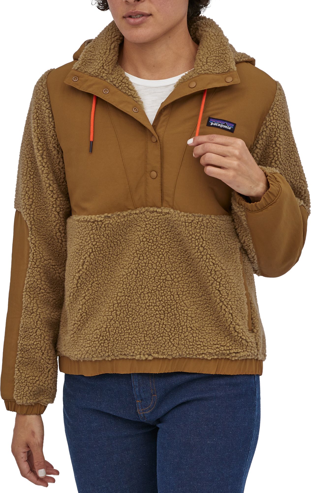 fleece pullover jacket women's