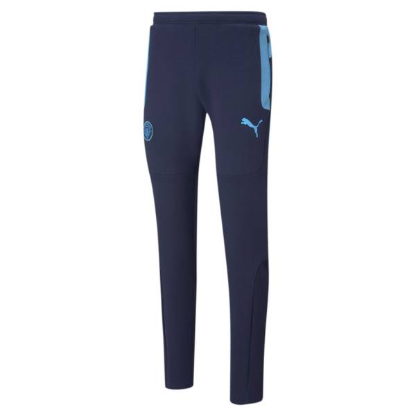 PUMA Men's Manchester City Evostripe Navy Pant