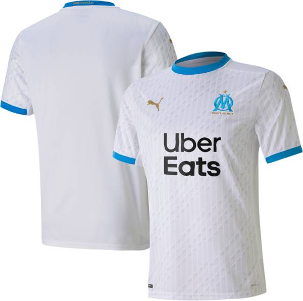 PUMA Men's Marseille '20 Stadium Home Replica Jersey