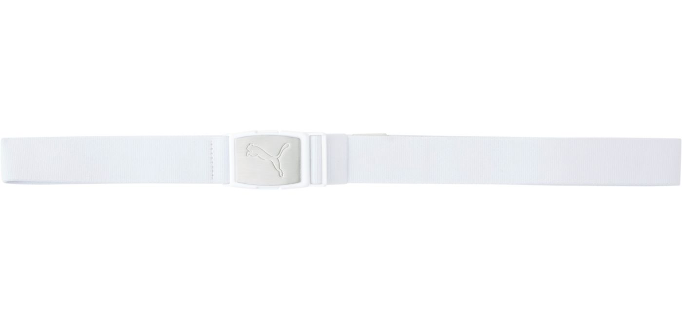 Puma Men s Ultralite Stretch Golf Belt Bright White