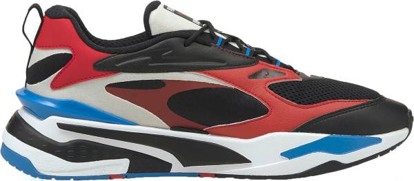 puma shoes black and red