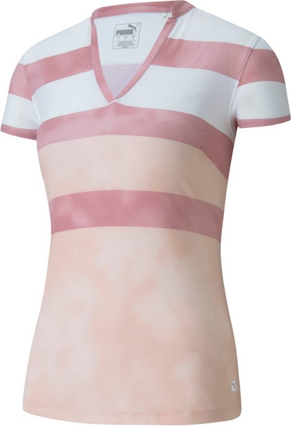 PUMA Women's Dye Stripe Polo