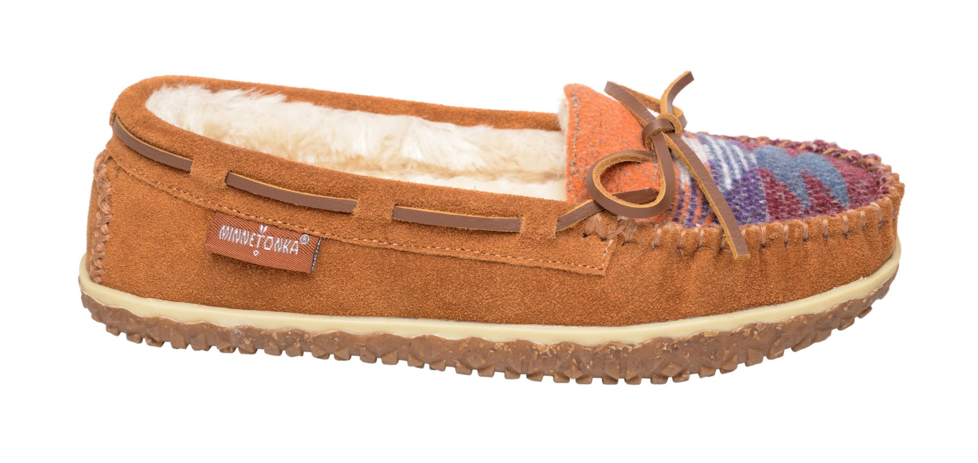 minnetonka women's tilia suede moccasin slippers