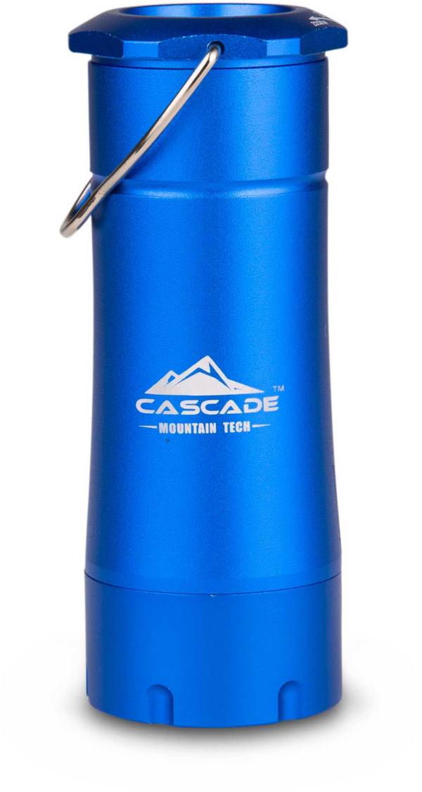 Cascade Mountain Tech Convertible Lantern & Flashlight, Includes Emergency Strobe Light, Light Blue