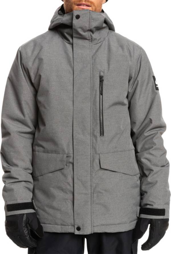 Quiksilver Men's Mission Solid Snow Jacket Publiclands