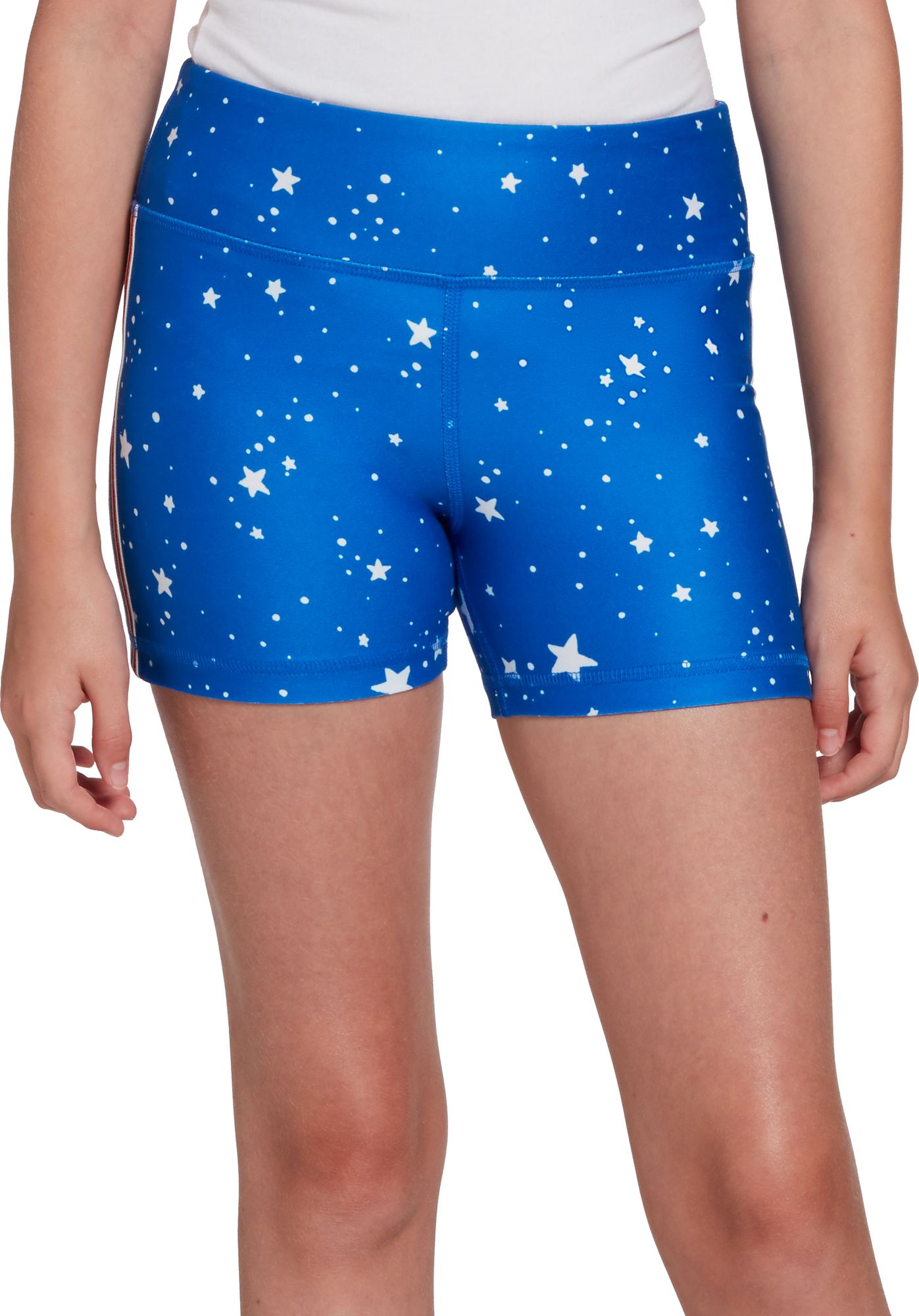 girls elastic shorts