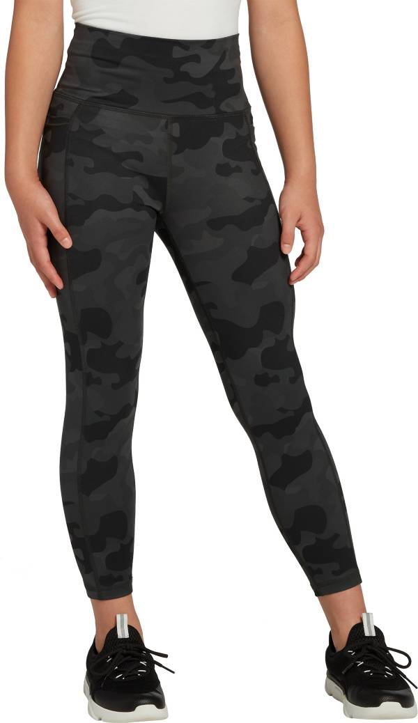 Black Camo Kids Leggings