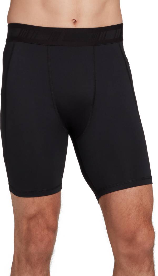 Mens black spandex store shorts