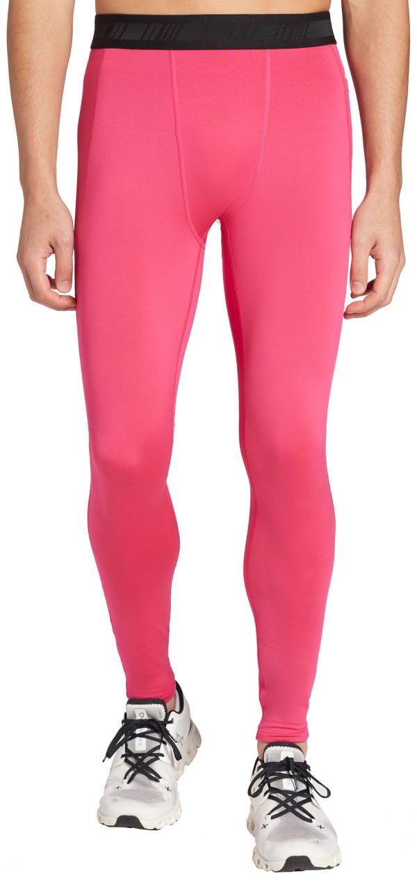 Neon Pink Mens Tights