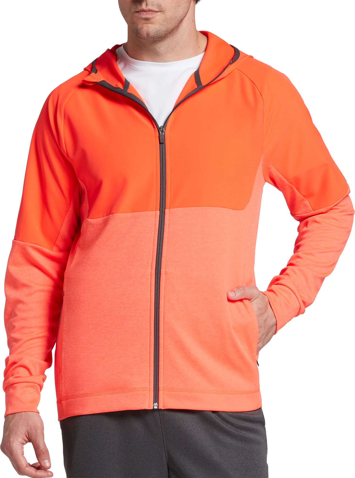 men's hooded running jacket