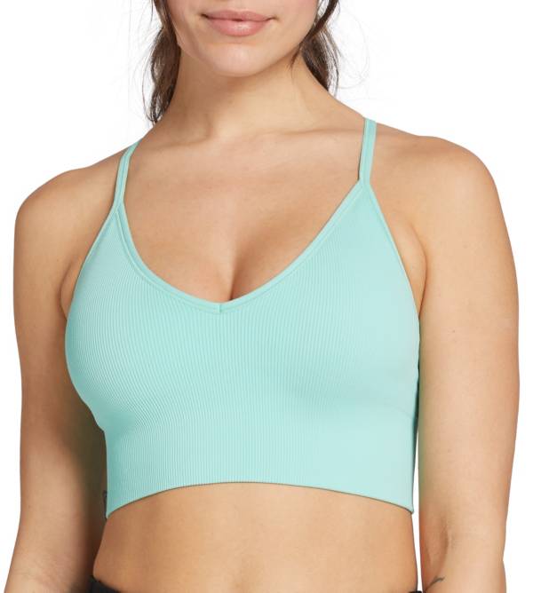 DSG Women's Seamless Fashion Ribbed Sports Bra