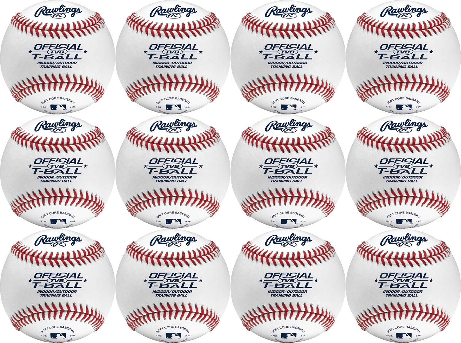 Rawlings Practice Tee Balls - 12 Pack product image