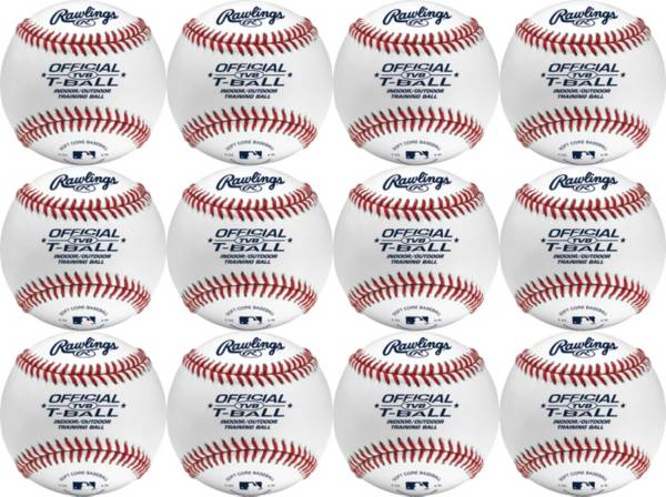 Rawlings T-Ball Practice Balls - 12 Pack