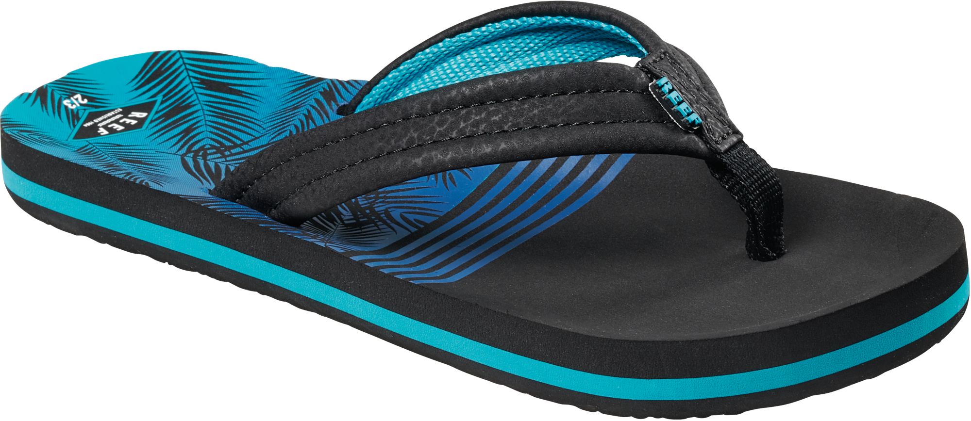 aqua flip flops