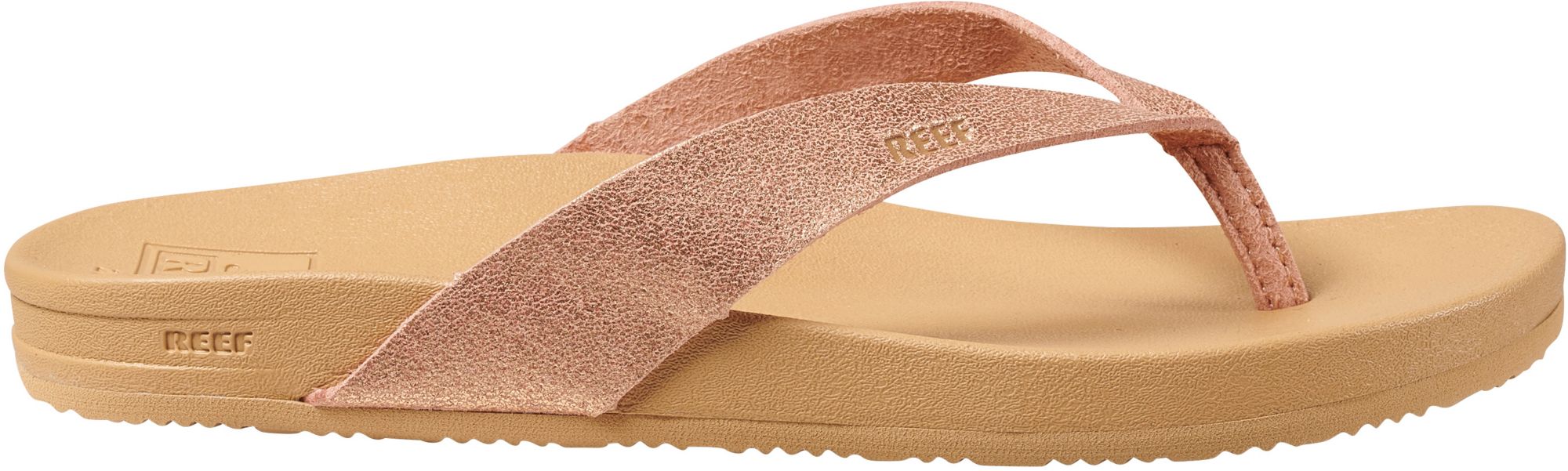 reef cushion bounce court rose gold