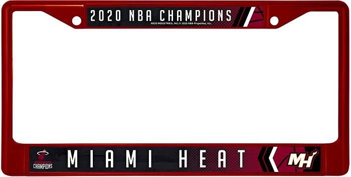 Trademark Gameroom Miami Heat Official NBA Court Framed Plaque