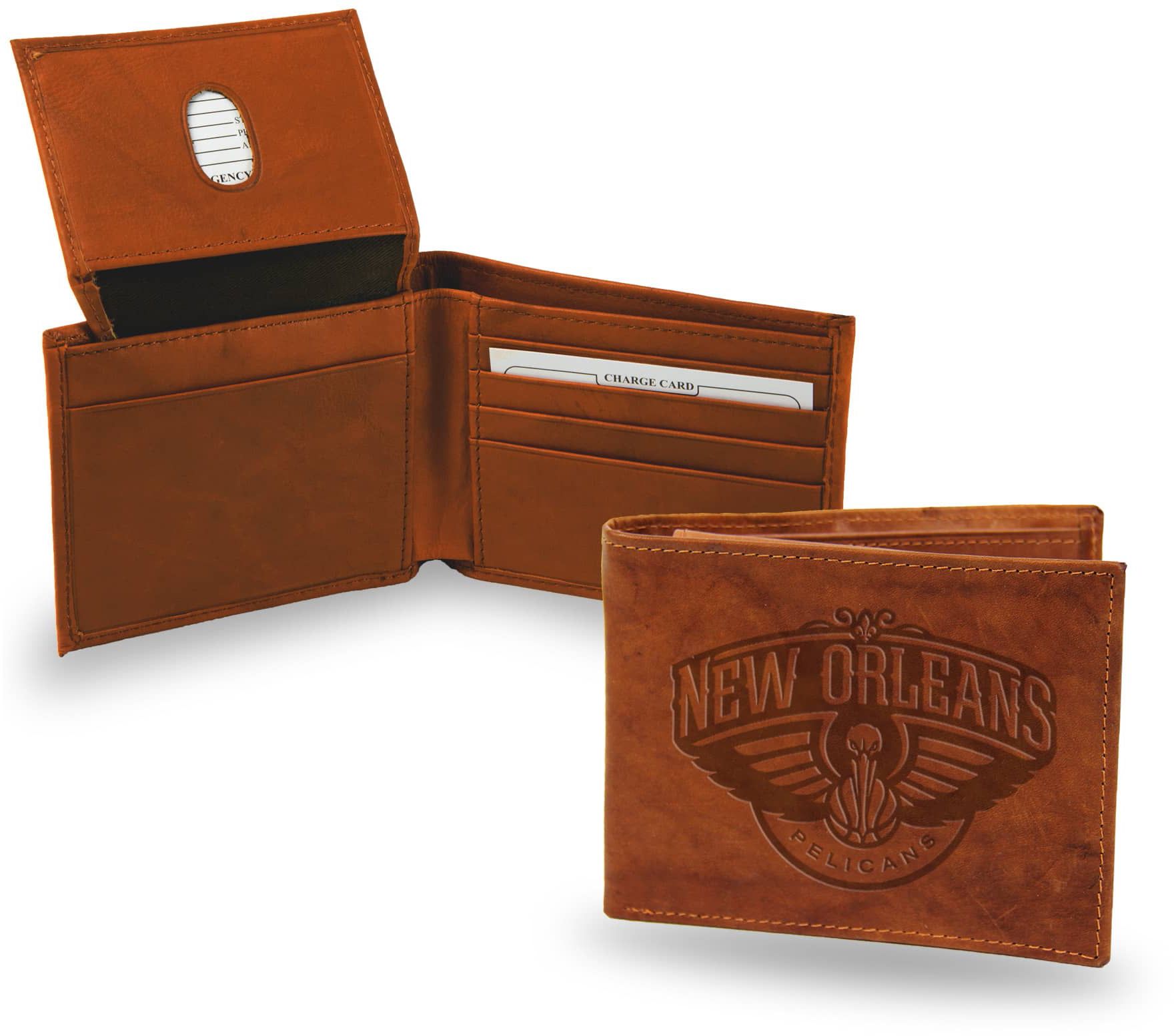 Rico New Orleans Pelicans Embossed Billfold Wallet