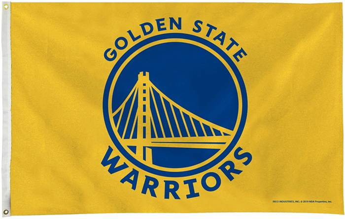 Team Effort Golden State Warriors Face/Club Tri-Fold Embroidered Towel