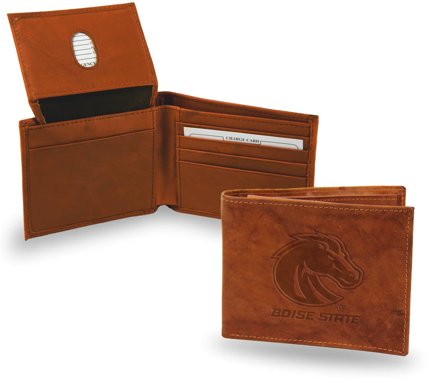 Rico Boise State Broncos Embossed Billfold Wallet