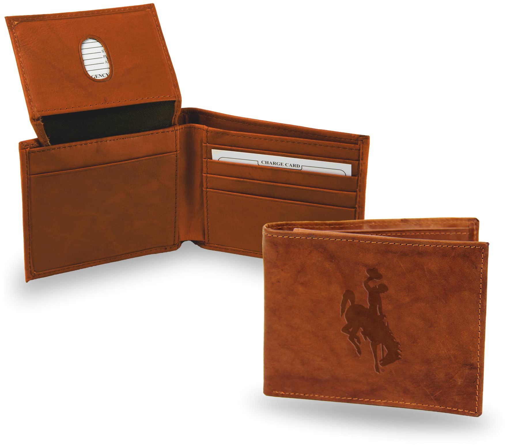 Rico Wyoming Cowboys Embossed Billfold Wallet