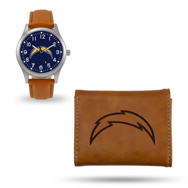 Rico Men's Los Angeles Chargers Watch and Wallet Set