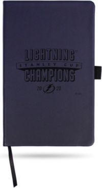 Tampa Bay Lightning Stanley Cup Back to Back Champions Laptop Backpack Navy  Trim