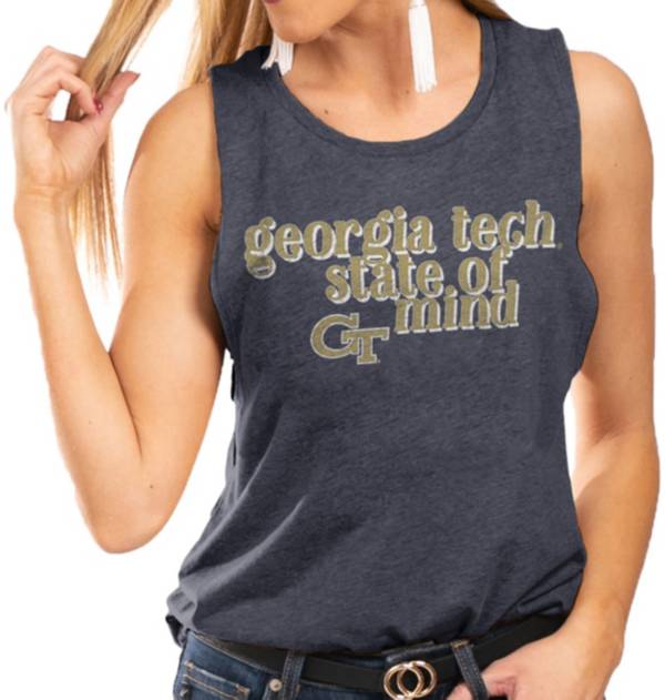 Gameday Couture Women's Georgia Tech Yellow Jackets Navy Festival Tank Top