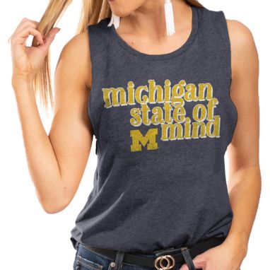 sorry, Gameday Couture Women's Michigan Wolverines Blue Festival Tank Top is currently out of stock
