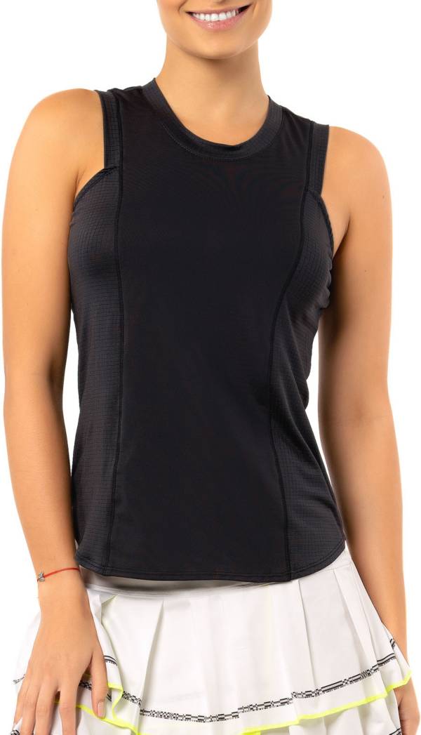 Lucky in Love Women's Starter Grid Tennis Tank Top product image