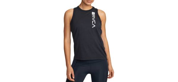 RVCA Women's Muscle Graphic Tank Top