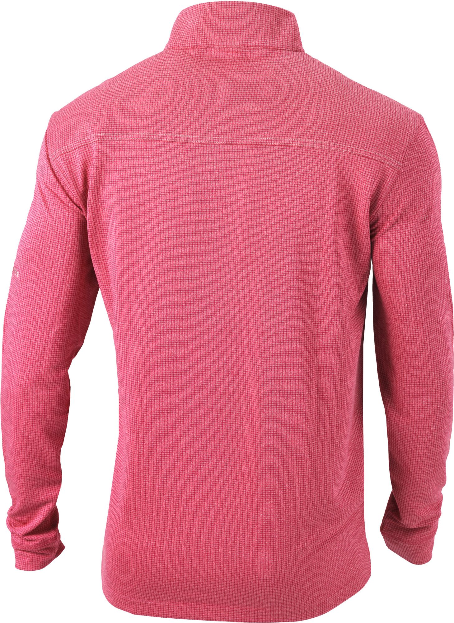 Columbia Men's Houston Cougars Red Omni-Wick Soar Half-Zip Pullover Shirt product image